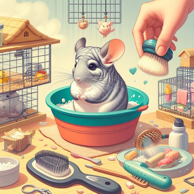 How to Clean a Chinchilla?